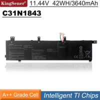 KingSener C31N1843 Laptop Battery For ASUS VivoBook X432FA X532FL S14 S432 S432FA S432FL S15 S532 S532FA S532FL 0B200-03430000