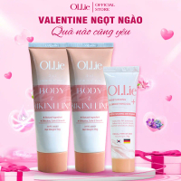 COMBO 2 OLLIE Kem Tẩy Lông Body Nam Nữ, Hỗ Trợ Tẩy Lông Nhanh Chóng Kèm 1 OLLIE Gel Dưỡng Giúp Da Mề