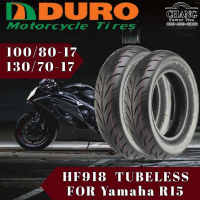จัดส่งที่รวดเร็ว DURO HF918 ขนาด 100/80-17  130/70-17