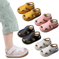 Summer Baby Sandals 0 3 Years Old Boy Toddler Shoes Soft Sole Baby Girl Leather Breathable Sandals Girls 7 Girls Size 4 Sandals