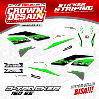 (COD) Striping D-Tracker 150 SE Variasi Desain Minimalis Stiker Semifull Lis Body Kawasaki D-Tracker