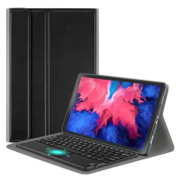 Keyboard Case for Lenovo Tab M10 HD Plus P11 Pro X606F X606X TB-X306X X306F TB-X605 TB-X505X J606F J706F Cover with Touchpad