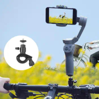 Phone Holder Motorcycle Mobile Cellphone Holder Gimbal Camera Bicycle Mount Stand Bracket Stabilizer for DJI OSMO Mobile 2/3