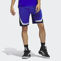 Adidas Pro Block Short IC2431 男 籃球褲 短褲 亞洲版 運動 訓練 吸濕排汗 藍