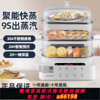 【台灣公司 可開發票】電蒸鍋外置加水家用大容量多功能蒸煮一體全自動電蒸箱早餐機