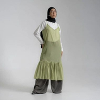 Filoposy Zahira Mesh Dress M Green