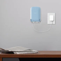 Wall Mount Stand For Google Nest Audio Wireless Speaker Voice Assistant Holder Smart Speak Bracket For Bedroom Space-Saving