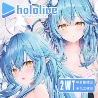 Cheap 60x180cm Gawr Gura Vtuber Hololive Hugging Body Pillow Case  Dakimakura Cover Anime Girl Waifu Pillowcase Cushion