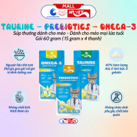 Súp thưởng cho Mèo MRVET - Túi 60g - Dùng cho Mèo mọi lứa tuổi - Hàng chính hãng
