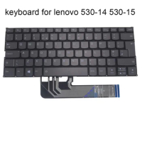 UK Turkish Backlit Keyboard for Lenovo Yoga 530-14 530-14ARR 530-14IKB C340-14IWL 530-15 GB TR Notebook Keyboards SN20N0459116
