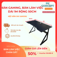 BÀN CNC GAMING, bàn làm việc chữ K - U DÀI 1,2M ( Mặt bàn CNC gaming) Mặt gỗ MDF chống ẩm, Chân sơ