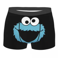 Custom Funny Boxers Shorts Mens Cookie Monster Briefs Underwear Fashion Underpants
