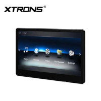 XTRONS Supports HD input output 14 inch Android car Headrest Monitor 4K video Players with 2GB 32GB
