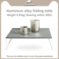 Naturehike Outdoor Table Foldable Portable Aluminum Alloy Ultralight Nature Hike Camping Barbecue MINI Table Camping Furniture