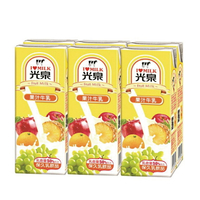 光泉 牛乳-果汁(200ml*6包/組) [大買家]