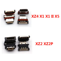 10pcs For Sony Xperia XZ2 XZ2P Premium XZ3 X1 X5 X1Ⅱ X1II Type-C USB Charging Charger Port Flex Cable Dock Connector