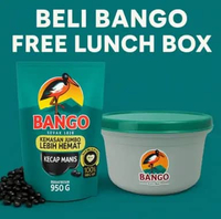 Bango Kecap Manis [950 G] Free Lunch Box Bango