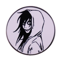 Jeff and Jane The Killer Enamel Pin Horror Manga Brooch Badge Backpack Decoration Jewelry accessories
