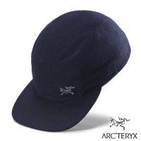 【ARCTERYX 始祖鳥】Calidum 5 Panel Wool 羊毛保暖棒球帽子.遮陽帽.鴨舌帽_X000007194 黑寶石