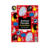Animal Parade: Puzzle Book - With a 6 Piece Floor Puzzle! 動物天堂遊戲書 (6片)