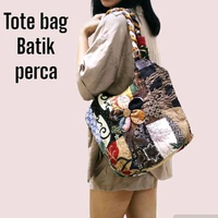 Tas Ulir perca Batik Wanita / Tote bag Batik Ulir perca