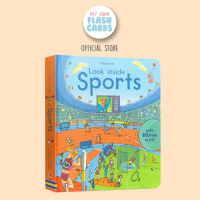 Usborne Look inside Sports - Education ted Books - Mainan Edukasi Olahraga - Sport Hard Cover