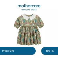 Mothercare Mothercare Floral Dress - Dress Anak Perempuan (Hijau)