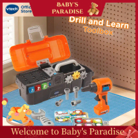 【BabyHome.MY】VTech Drill & Learn Toolbox Boys Toolbox Toys Role-Play Toys Boys Toys Kids 2 years 3 y