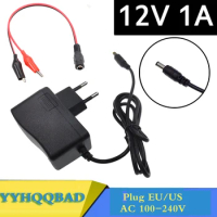 12V 1A lead-acid battery charger can be used for electric scooters, electric bicycles, suitable for golf carts and wheelchairs