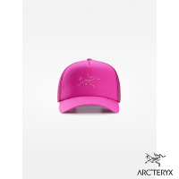 Arcteryx 始祖鳥 LOGO 棒球網帽 玫瑰紫