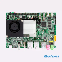 Qotom Motherboard Q5200UG2-P 6*COM Dual Lan i5-5200U on board Mini motherboard GPIO Suitable For POS Machine ATM TV BOX