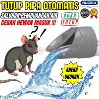 Rucika Back Flow Valve / Backflow Valve / Katup Got Anti TIkus 3\ Inch"