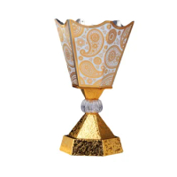 Incense Burner Holder Metal Censer Cone Arabian Stick Frankincense Vintage Bakhoor Coil Ash Catcher Iron Aromatherapy Fragrance