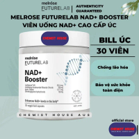 Viên Uống Bổ Sung NAD+ Chất Lượng Cao Melrose FutureLab NAD+ Booster 30 Viên Chống Lão Hóa Tăng Năng