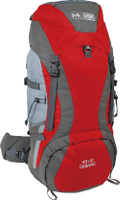 【露營趣】犀牛 RHINO G158 易調式背負系統背包 58公升(48+10) 登山背包 旅行背包 健行 露營