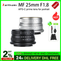 7artisans 7 artisans 25mm F1.8 Focus Prime Lens Manual for Sony E/Fujifilm FX/Canon EOS-M/Olympus and Panasonic Micro 4/3 Mount