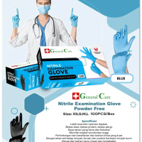 Nitrile Powdered Free Gloves General Care