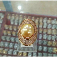 Perhiasan Cincin - Cincin Mutiara Wanita - Cincin Mutiara Wanita Asli - Cincin Mutiara Lombok Asli B