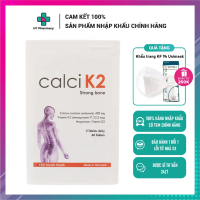 Calci K2 Strong bone - CalciK2 giúp xương chắc khỏe, phòng ngừa loãng xương