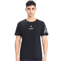 【LE COQ SPORTIF 公雞】官方直營 S.Cafe環保科技咖啡紗運動Training短袖T恤 中性-4色-LWR23601
