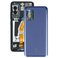For Asus Zenfone 8 ZS590KS Glass Battery Back Cover with Adhesive Rear Door Housing Case