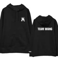 New K Pop Kpop Got7 Jackson Team Wang Same Printing Fleece/thin Pullover Hoodies for I Got7 Autumn Winter Unisex Sweatshirt