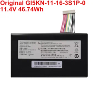 11.4V 46.74Wh Internal GI5KN-11-16-3S1P-0 Original Laptop Battery For Hasee Z7-KP7GT Z7M-i7 R0 F117-F2K 72 D1 Z7M-SL7 D2 T50T1