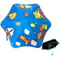 兒童圓角反光雨傘-玩具總動員-藍
