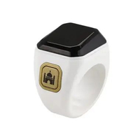 Smart Tasbih Ring Digital Counter LED β Cincin Penghitung Dzikir Modern Praktis & Rechargeable 18 Pu