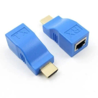 HDMI Extender 30M Over LAN UTP CAT5e / CAT6 / HDMI Extender Via LAN