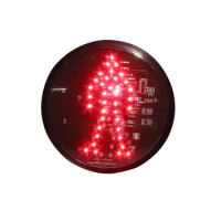WDM DC12V 200mm Red pedestrian LED Traffic Signal Module