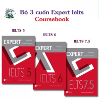 Sách - Expert IELTS 5, 6, 7.5 Coursebook (NO CODE) - đen trắng