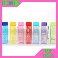 GRATIS ONGKIR My Bottle Colour Persegi 500ML - Botol Minum Kotak Persegi botol minuman anak viral bo