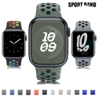 Sport strap For Apple Watch Band Ultra 49mm 44mm 45mm 38/40/41mm Silicone Pride Bracelet correa iWatch Series 8 7 6 4 5 3 9 SE